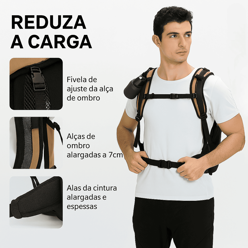 MOCHILA MONTANHISMO PITBULL OUTDOOR 35L