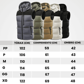COLETE PITBULL FLEECE MASCULINO